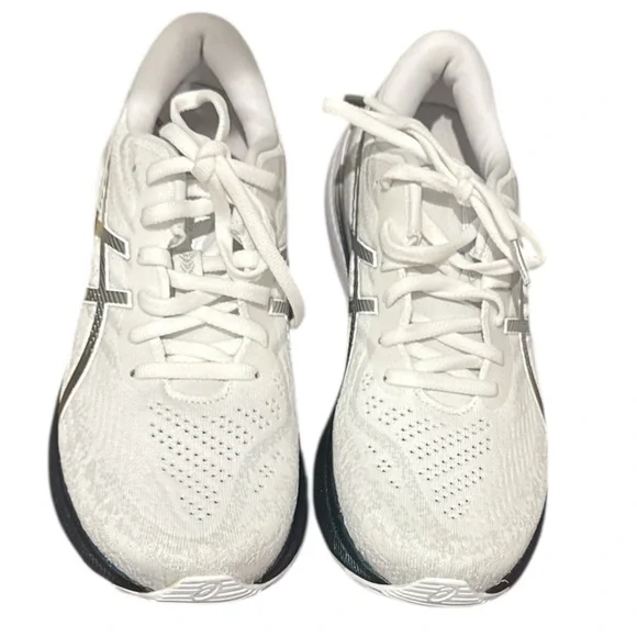 ASICS Women’s Gel Kayano 29 Platinum White Silver Running Shoe Sneaker EUC 8.5 - Picture 6 of 12